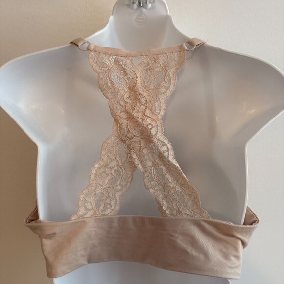 Victoria’s Secret Body By Victoria Nude Racerback Push-Up Bra | Size 36DD - Picture 6 of 10